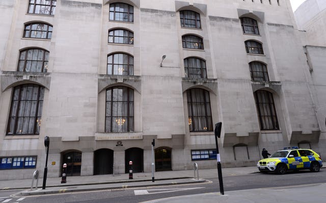 An exterior shot of the court known as the Old Bailey