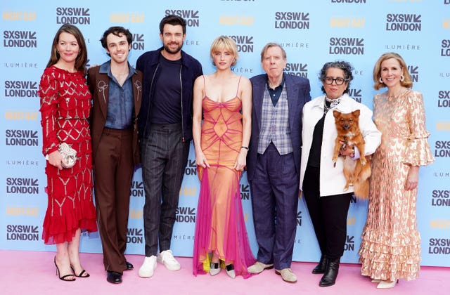 The cast at the Virginia Woolf’s Night And Day world premiere