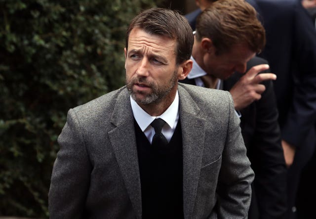 Neil McCann was one of Ricksen's former Rangers team-mates who attended