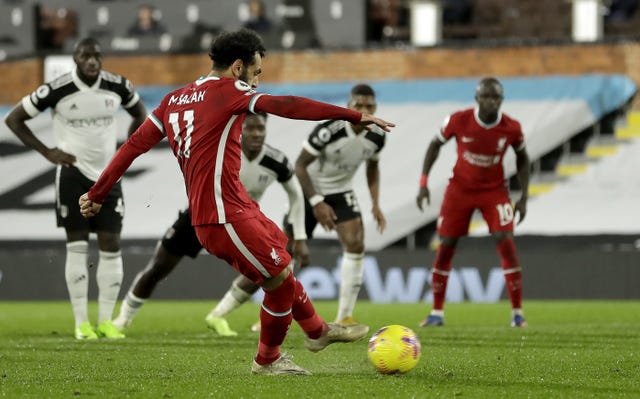 Mohamed Salah rescued Liverpool with his late penalty