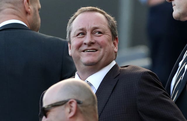 Newcastle owner Mike Ashley, pictured, was unable to reach an agreement with Benitez