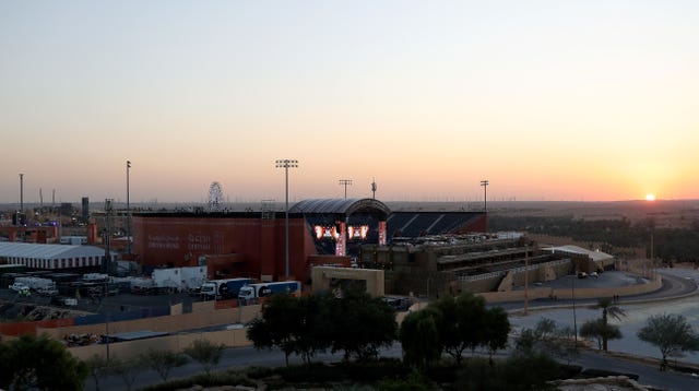 The fight will take place at the Diriyah Arena