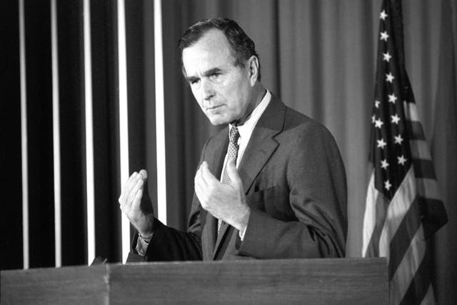 US Politics – George HW Bush – US Embassy, London