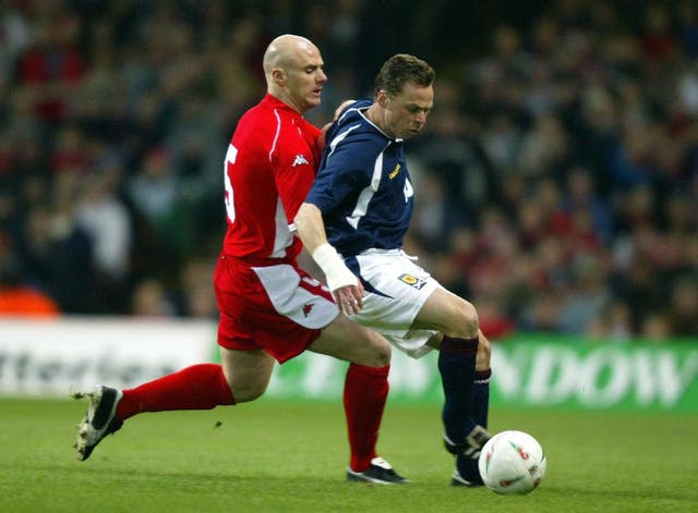SOCCER Wales v Scotland