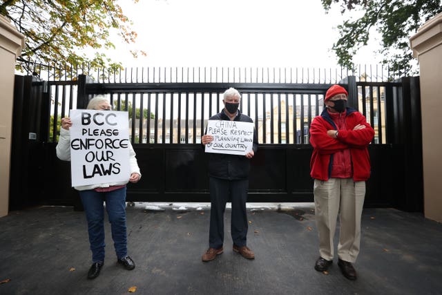 Chinese Consulate planning dispute