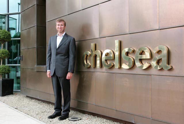 Billionaire Roman Abramovich has not been placed on the UK sanctions list (Martin Rickett/PA)