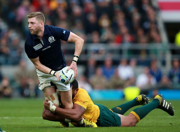 Rugby Union – Rugby World Cup 2015 – Quarter Final – Australia v Scotland – Twickenham Stadium