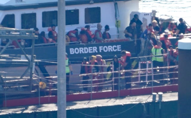 People thought to be migrants