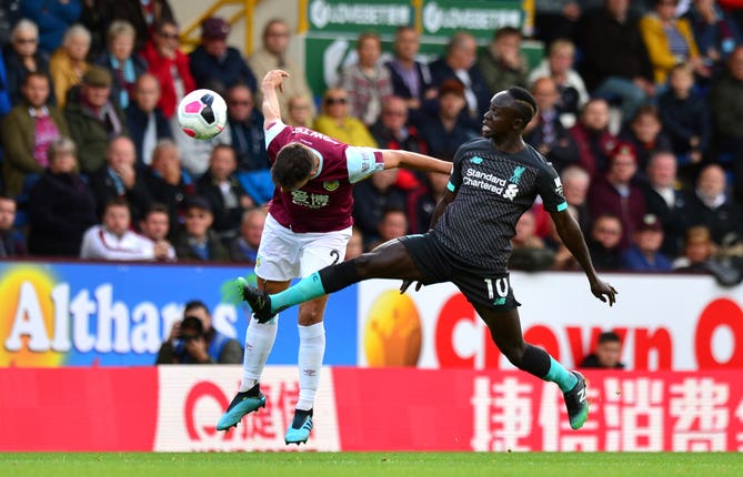 Burnley v Liverpool – Premier League – Turf Moor
