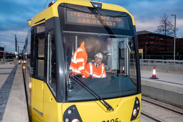 Sajid Javid in Manchester