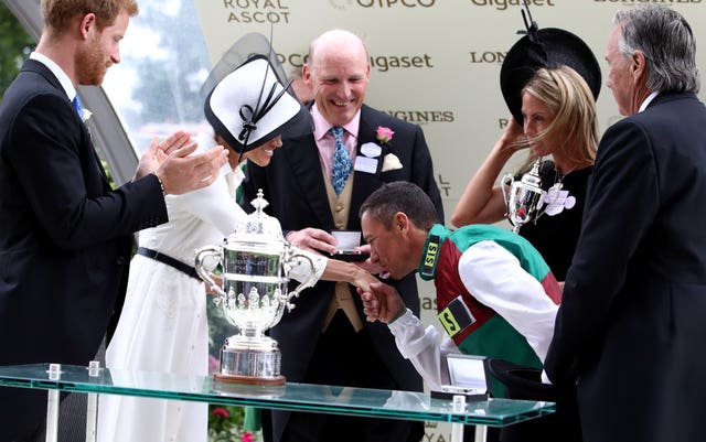 Harry and Meghan at Royal Ascot