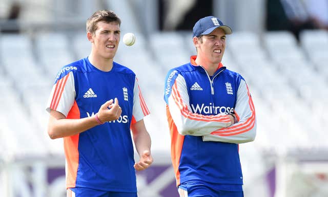 Jamie Overton, right, has been selected with brother Craig for England in the past but has yet to play for his country