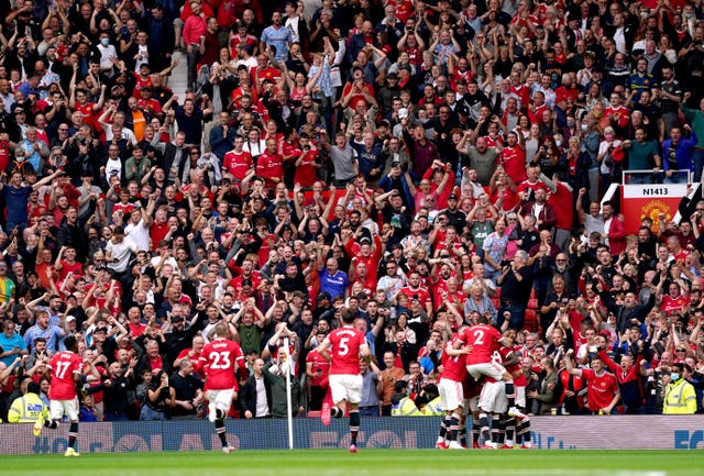 Manchester United have hosted two full houses so far this season