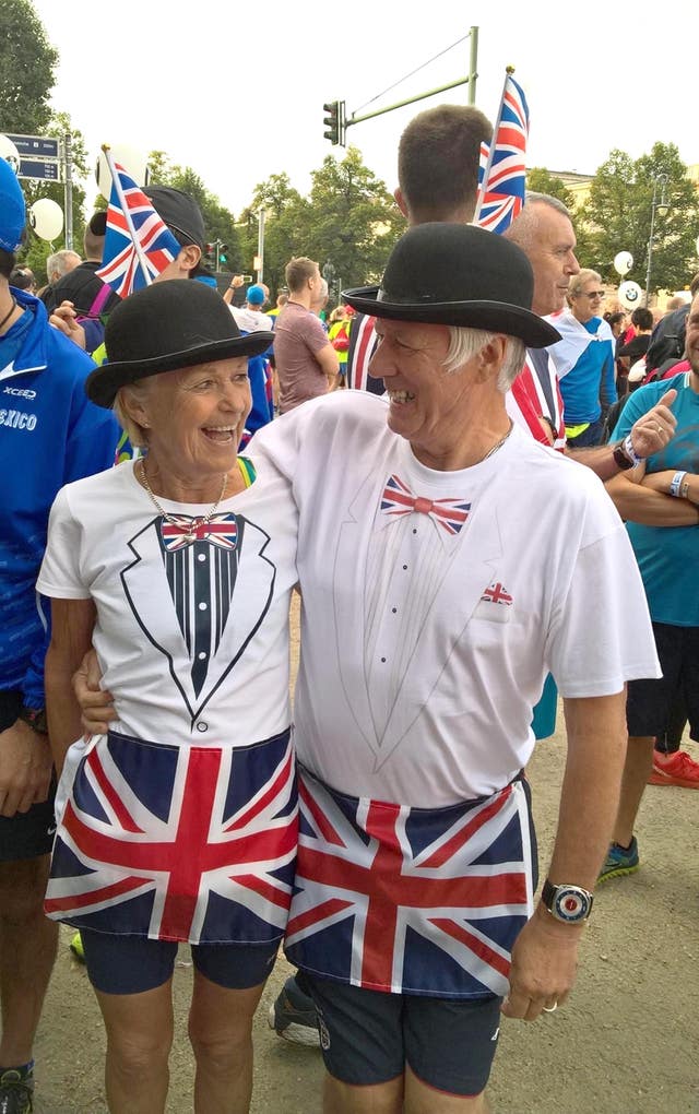 Gina Little with husband Ray