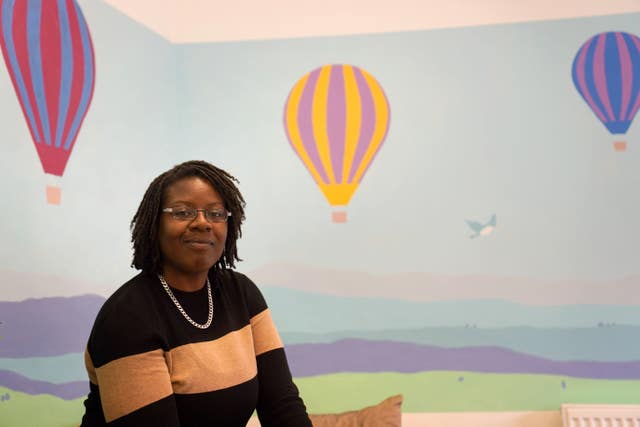 Shondelle James, a children's counselling service team leader