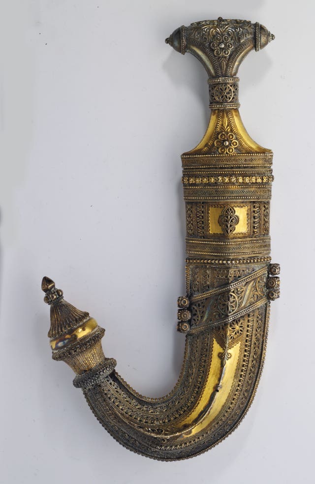 Lawrence of Arabia’s steel and silver dagger
