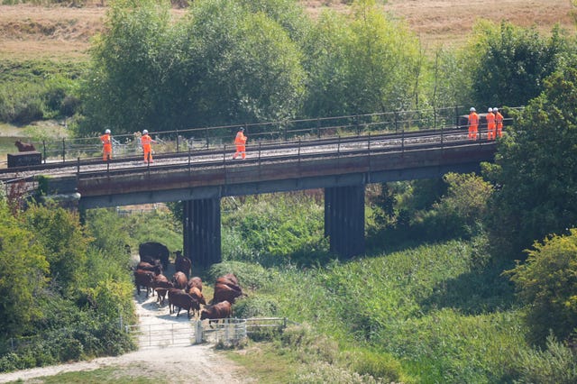 Sussex train derailment
