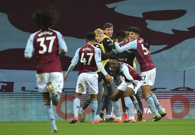 Aston Villa's youngsters faced Liverpool in the FA Cup