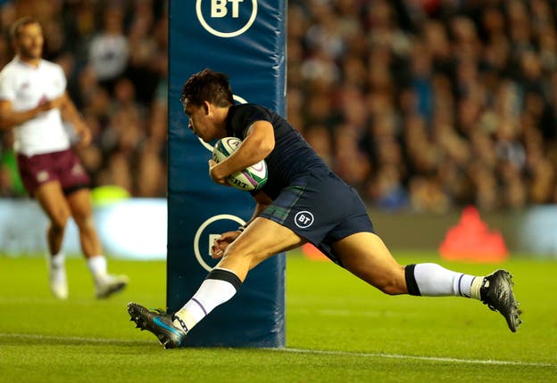 Sam Johnson is in contention to start in Scotland's World Cup opener