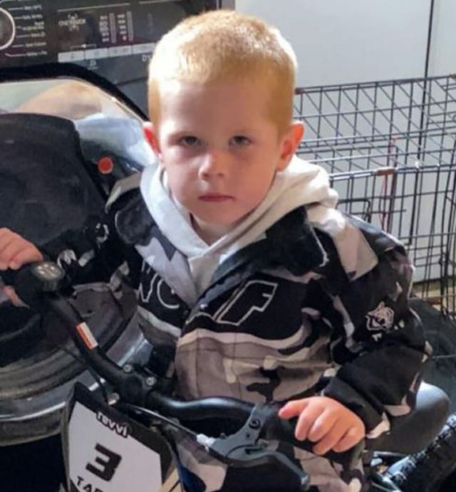 four-year-old Tadgh Farrell