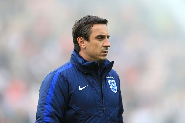 Gary Neville had a spell as England assistant 