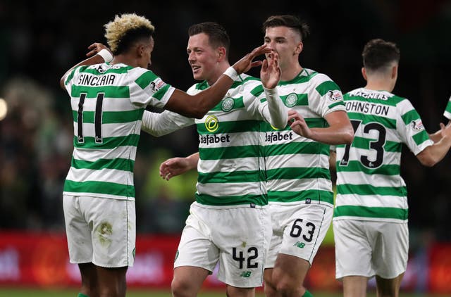Celtic eased through to the group stage 