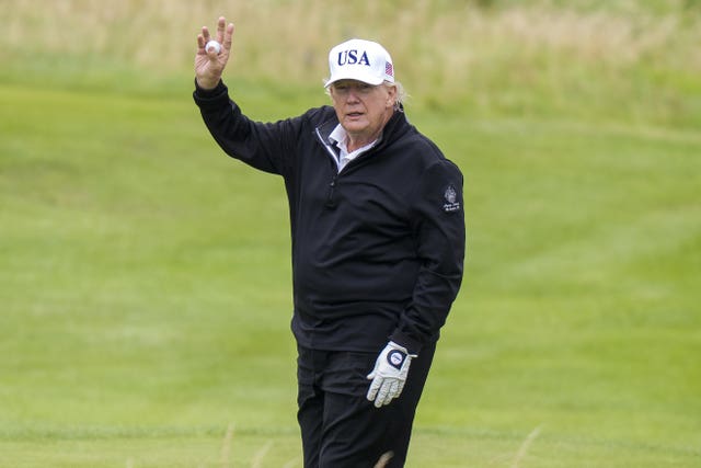 Trump visit to Scotland