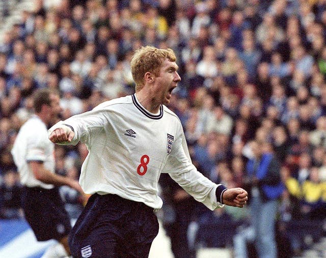 Scholes scored 14 goals in 66 England appearances