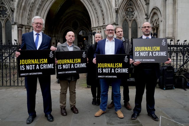 Journalists covert surveillance tribunal
