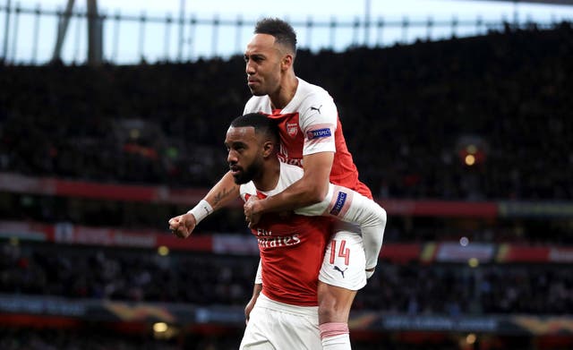 Alexandre Lacazette and Pierre-Emerick Aubameyang have formed an impressive partnership