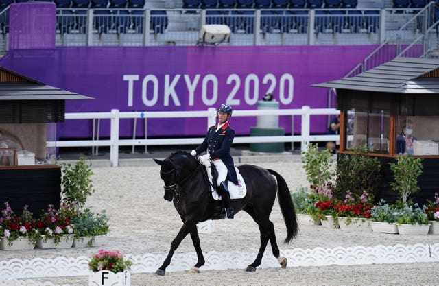 Carl Hester in action