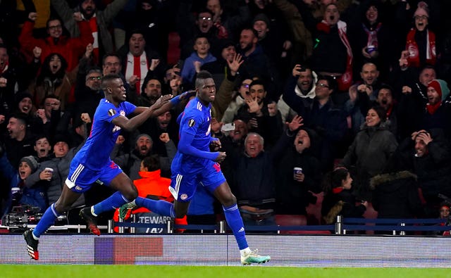 Pape Abou Cisse put Olympiacos in front