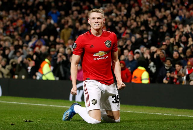 Mourinho sees similarities between Parrott and Manchester United midfielder Scott McTominay