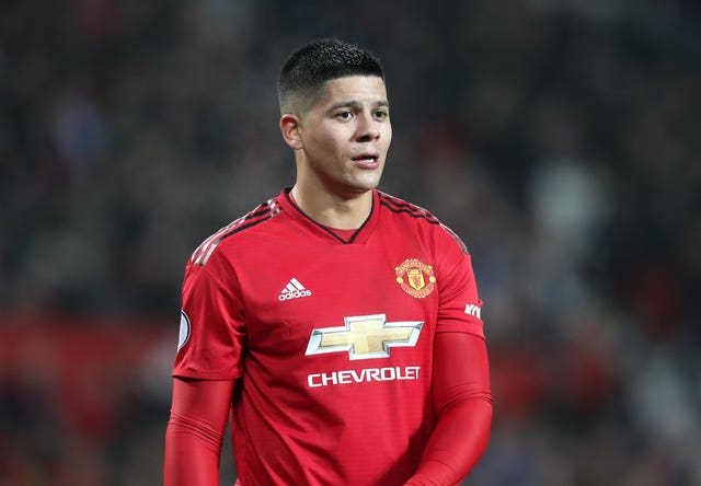 Marcos Rojo has rarely been seen this year