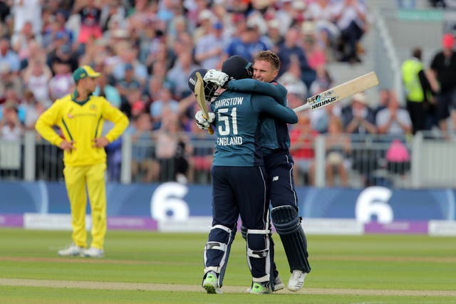 Roy and opening partner Jonny Bairstow have put on over 1000 ODI runs together in 2018.
