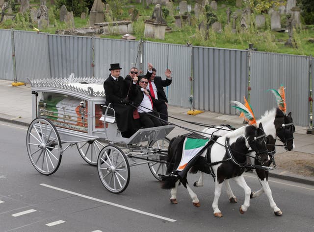 Simon Doherty funeral