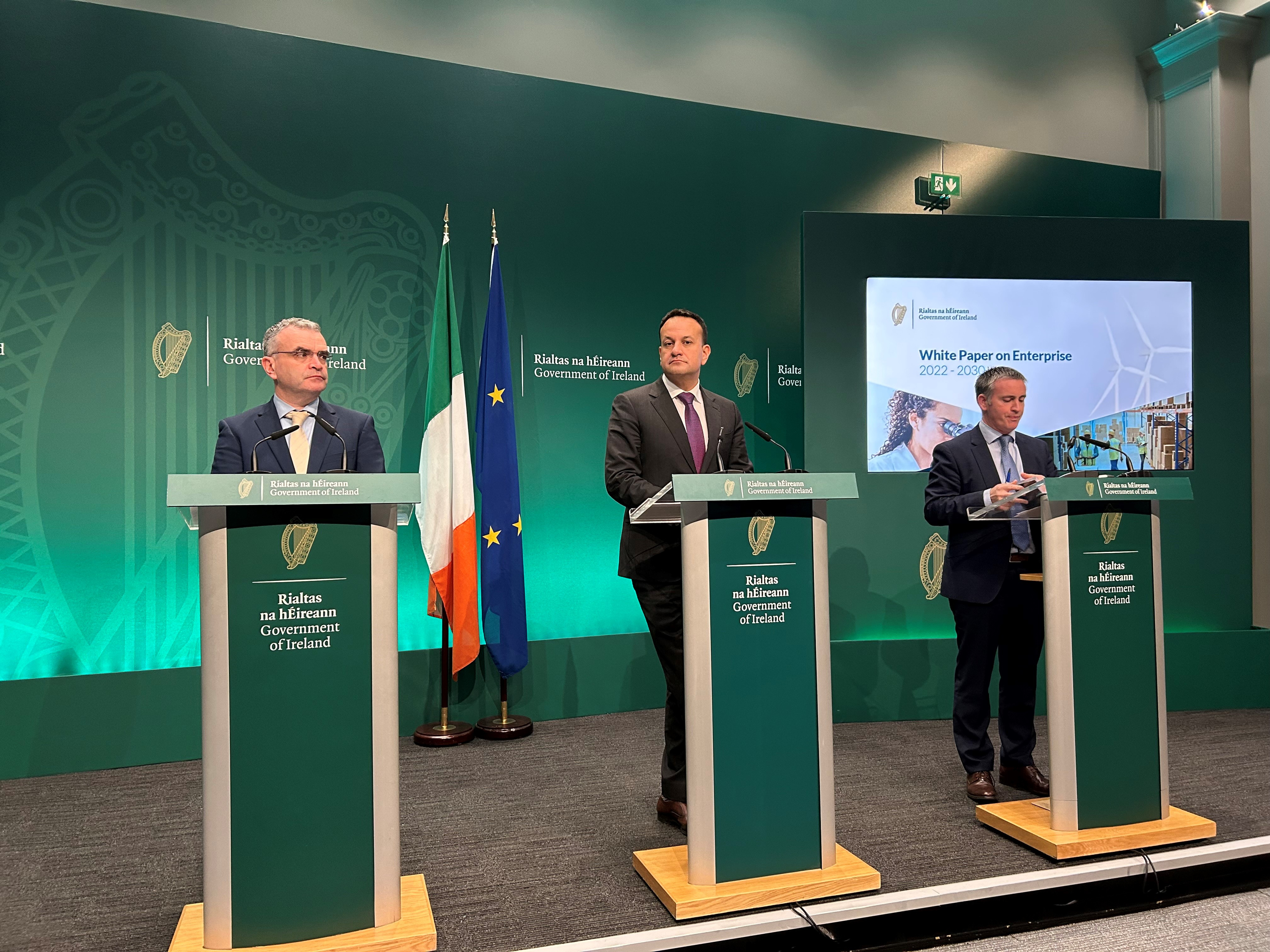 Leo Varadkar launches the White Paper on Enterprise