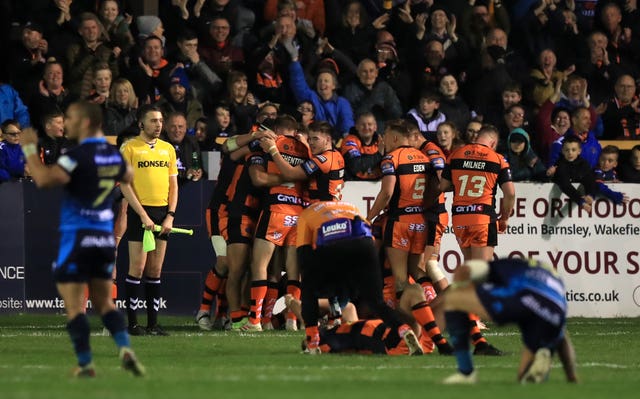 Castleford celebrate