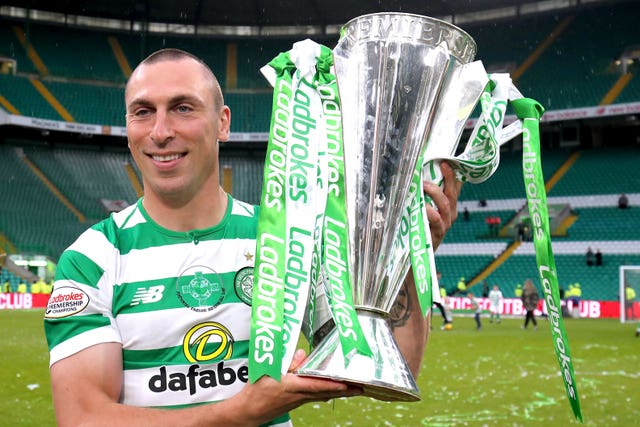 Scott Brown wants to get his hands on the Premiership trophy again 