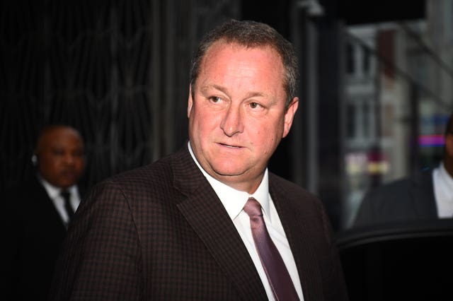 Mike Ashley criticised the Premier League in strong terms on Wednesday