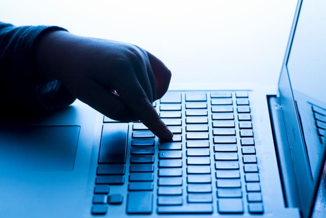 Child on laptop