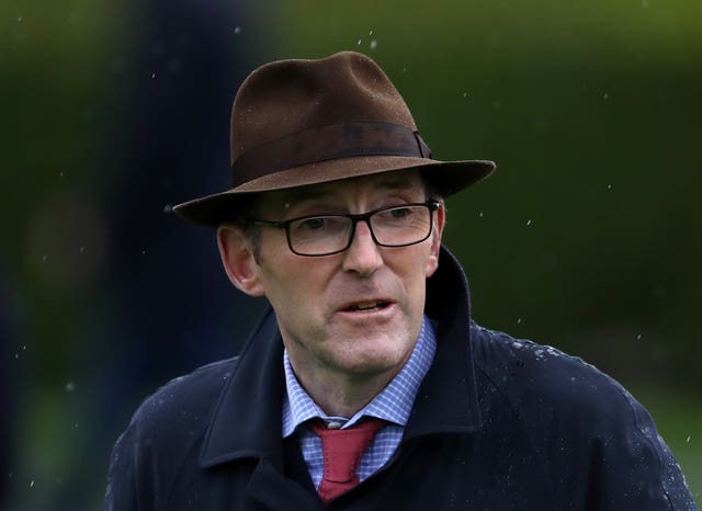 Trainer James Fanshawe at Newmarket
