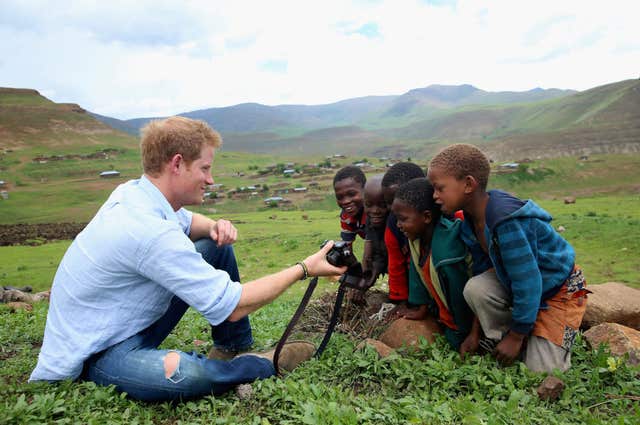 Prince Harry visit to Lesotho