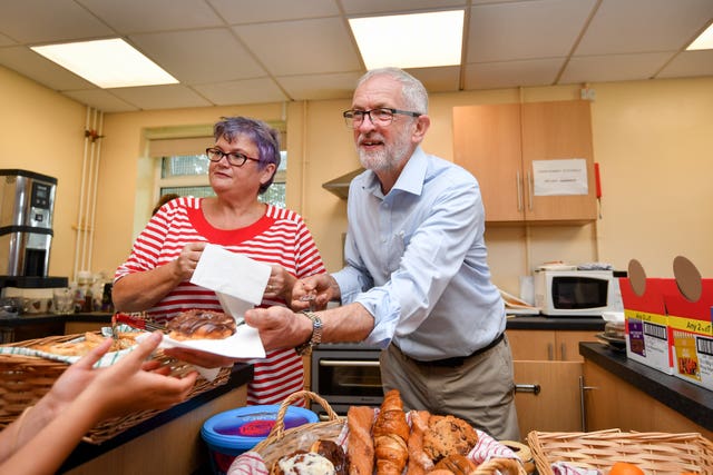 Jeremy Corbyn visits Swansea