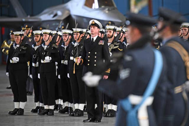 617 Squadron’s Standard consecration parade