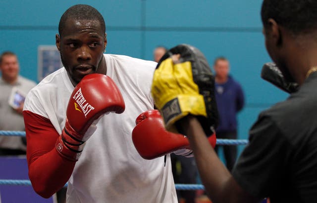 Boxing – Deontay Wilder Media Work – English Institute of Sport