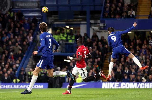Alvaro Morata's header secured Chelsea victory at Stamford Bridge earlier this season