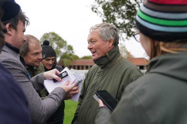 Trainer William Haggas trains My Ophelia