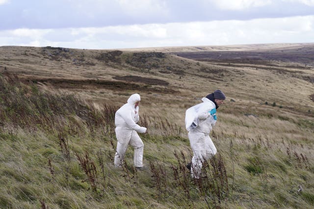 Forensic officers