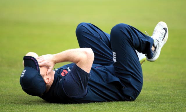 Eoin Morgan injured a finger six days before the start of the World Cup